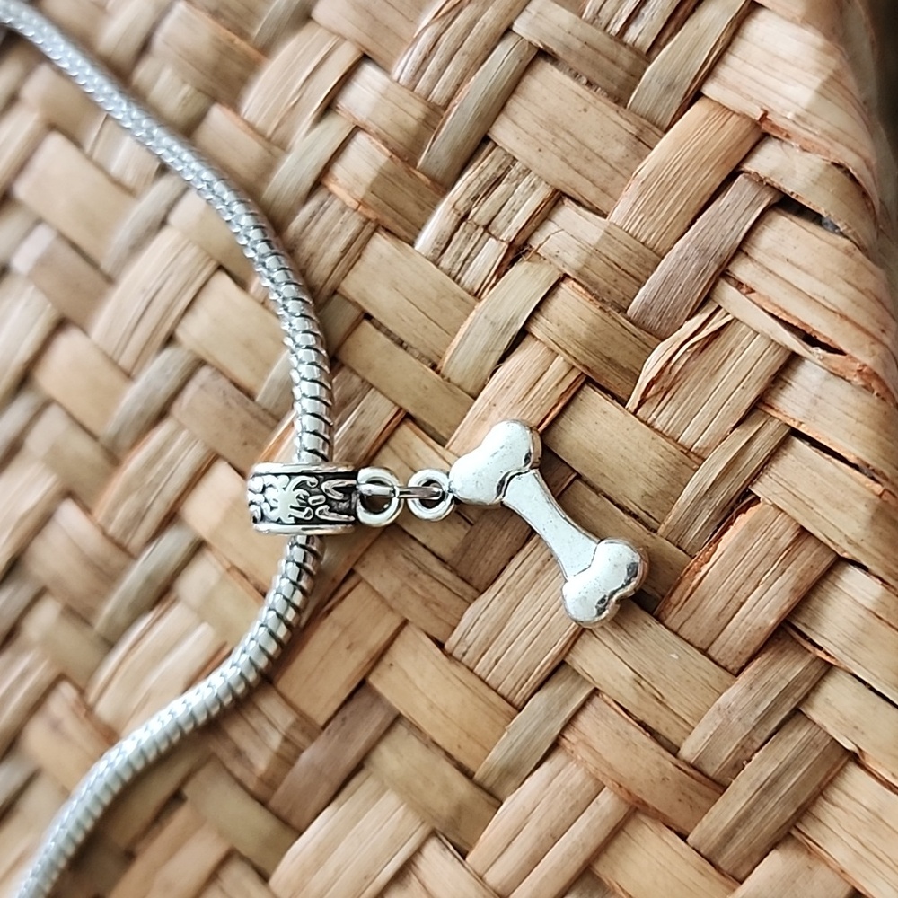 I Love My Dog Bone charm